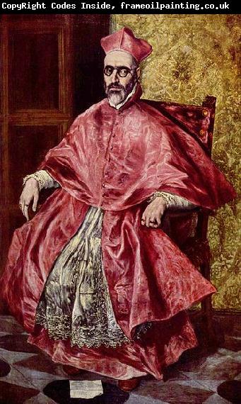 El Greco Portrat des Kardinalinquisitors Don Fernando Nino de Guevara